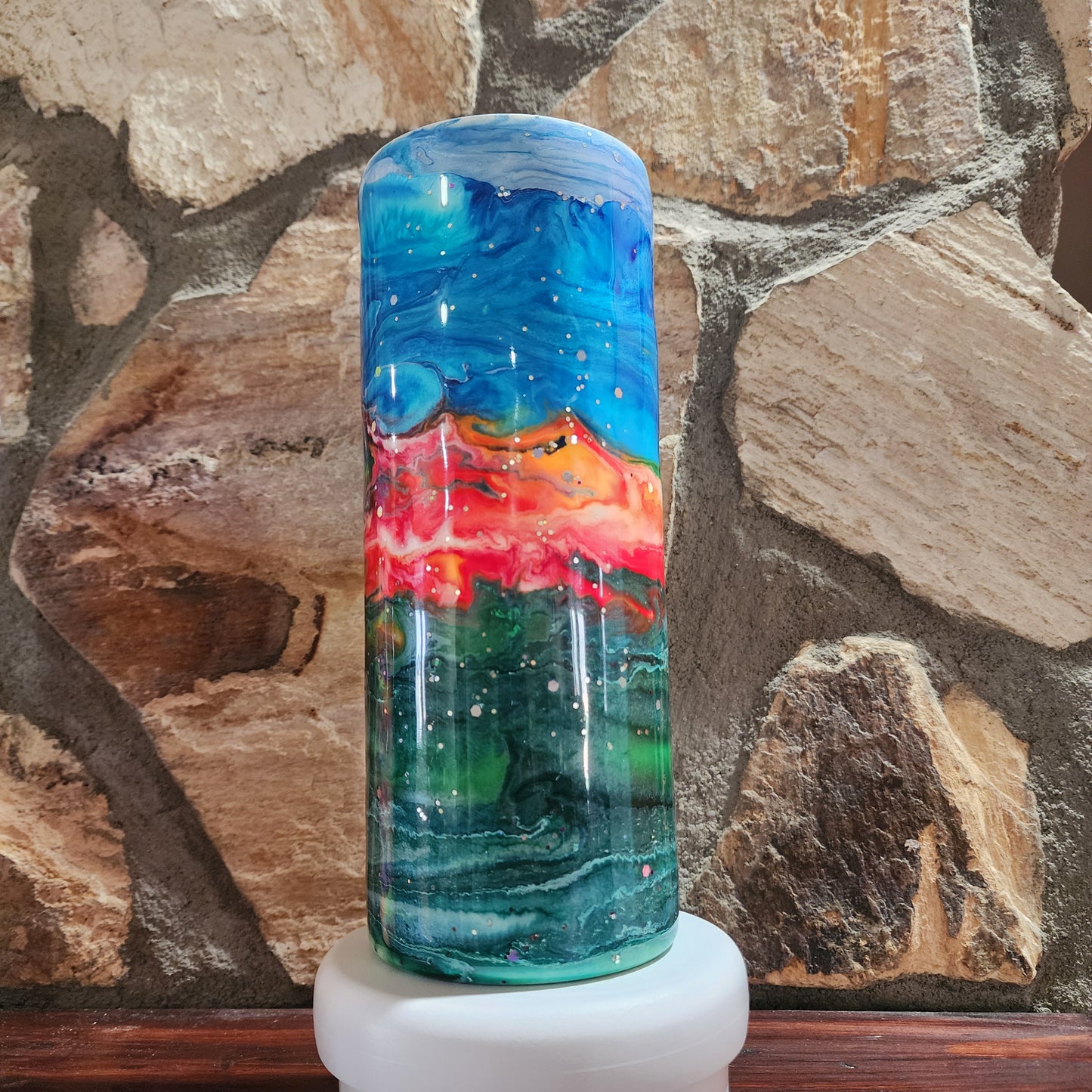 30oz Fatty Tumbler w/Lip and straw will add name